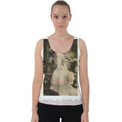 Vintage 1071148 1920 Velvet Tank Top