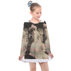 Vintage 1071148 1920 Kids  Long Sleeve Dress by vintage2030