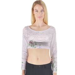 Background 1071141 1920 Long Sleeve Crop Top by vintage2030