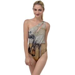 Vintage 1067751 1920 To One Side Swimsuit