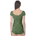 Damask Green Boyleg Leotard  View2