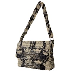 Vintage 1061571 1920 Full Print Messenger Bag