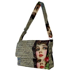 Vintage 1047247 1280 Full Print Messenger Bag by vintage2030