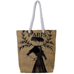 Vintage 1060201 1920 Full Print Rope Handle Tote (small) by vintage2030