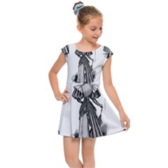 Vintage 1064131 1920 Kids Cap Sleeve Dress