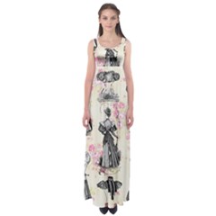 Vintage 1064132 1920 Empire Waist Maxi Dress