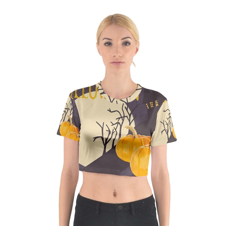 Halloween 979495 1280 Cotton Crop Top