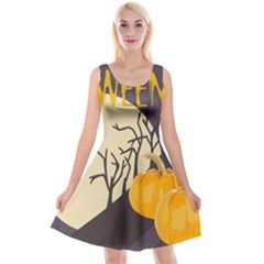 Halloween 979495 1280 Reversible Velvet Sleeveless Dress