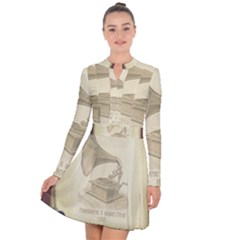 Vintage 979490 1280 Long Sleeve Panel Dress