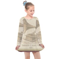 Vintage 979490 1280 Kids  Long Sleeve Dress