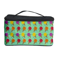 Roses Are Sorbet Pattern Cosmetic Storage by emilyzragz