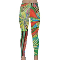 Gratitude Classic Yoga Leggings by nicholakarma