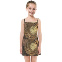 Awesome Steampunk Design, Clockwork Kids Summer Sun Dress by FantasyWorld7