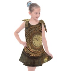 Awesome Steampunk Design, Clockwork Kids  Tie Up Tunic Dress by FantasyWorld7