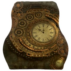 Awesome Steampunk Design, Clockwork Car Seat Velour Cushion 