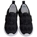 Wavy Grid Dark Pattern Velcro Strap Shoes View1