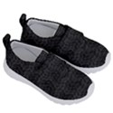 Wavy Grid Dark Pattern Velcro Strap Shoes View3