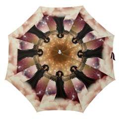 Awesome Dark Fairy In The Sky Straight Umbrellas by FantasyWorld7