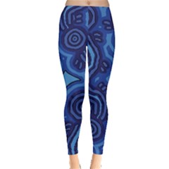 Aboriginal Art - Travel  Leggings  by hogartharts