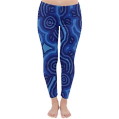 Aboriginal Art - Travel  Classic Winter Leggings