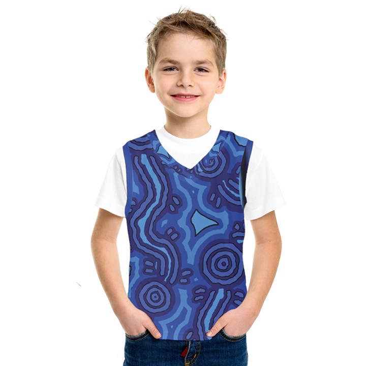 Aboriginal Art - Travel  Kids  SportsWear