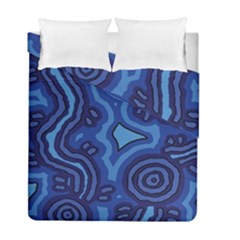 Aboriginal Art - Travel  Duvet Cover Double Side (full/ Double Size)