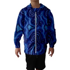 Aboriginal Art - Travel  Hooded Windbreaker (kids)