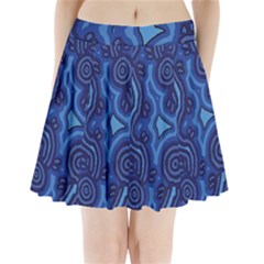 Aboriginal Art - Travel  Pleated Mini Skirt by hogartharts