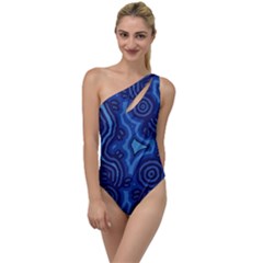 Aboriginal Art - Travel  To One Side Swimsuit by hogartharts