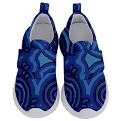 Aboriginal Art - Travel  Velcro Strap Shoes by hogartharts