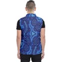 Aboriginal Art - Blue Campsites Men s Puffer Vest View2