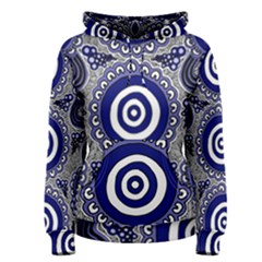 Aboriginal Art - Gathering Women s Pullover Hoodie