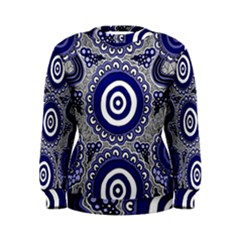 Aboriginal Art - Gathering Women s Sweatshirt