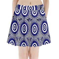 Aboriginal Art - Gathering Pleated Mini Skirt