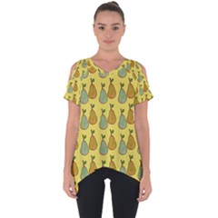 Pears Yellow Cut Out Side Drop Tee by snowwhitegirl