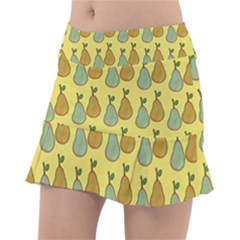 Pears Yellow Tennis Skirt