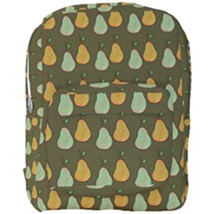 Pears Brown Full Print Backpack by snowwhitegirl