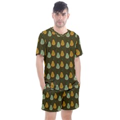 Pears Brown Men s Mesh Tee And Shorts Set