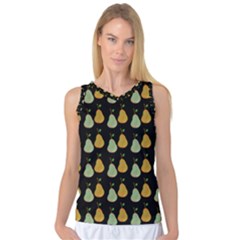 Pears Black Women s Basketball Tank Top by snowwhitegirl