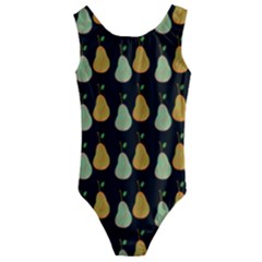 Pears Black Kids  Cut-out Back One Piece Swimsuit