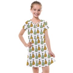 Pears White Kids  Cross Web Dress