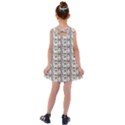 Vintage Girl With Basket Comic Kids  Cross Back Dress View2