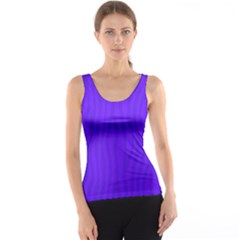 Purple Animal Stripes Tank Top by 1dsignmovesu