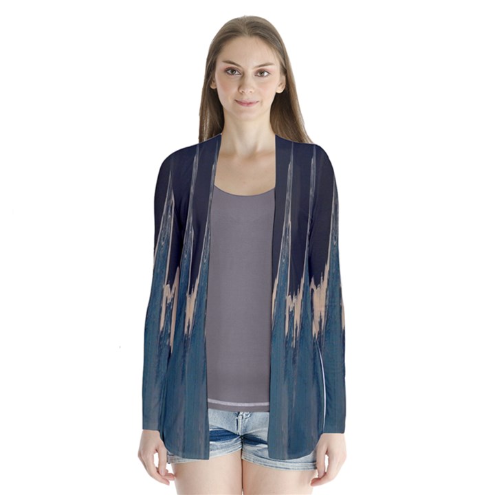 CAVERN Drape Collar Cardigan