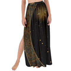 Wonderful Hummingbird With Stars Maxi Chiffon Tie-up Sarong by FantasyWorld7