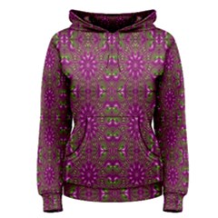 Modern Asian Ornate Pattern Women s Pullover Hoodie