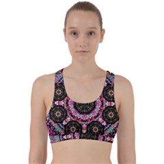 Decorative Candy With Soft Candle Light For Love Back Weave Sports Bra by pepitasart