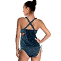 Retro Space Pattern Tankini Set View2