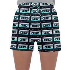 Aqua Cassette Sleepwear Shorts by snowwhitegirl