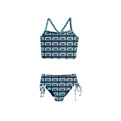 Aqua Cassette Girls  Tankini Swimsuit